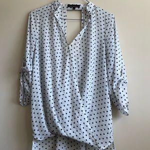 Polka dot blouse!